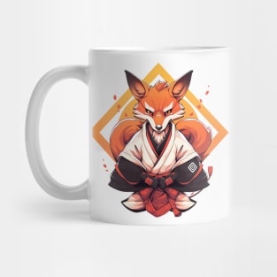 karate fox Mug